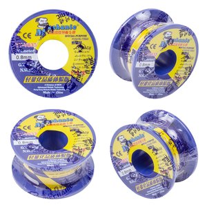 Estaño Mechanic TY V833, Sn 63% , Pb 37%, flux 1 3%, 0,8 mm, 40 g