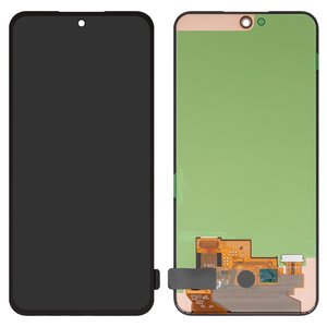 Pantalla LCD puede usarse con Samsung A356 Galaxy A35 5G, A556 Galaxy A55, M356 Galaxy M35, negro, sin marco, Original PRC 
