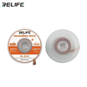 Malla para desoldar RELIFE RL 2515, Ancho  2.5 mm, L  1.5 m