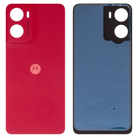 Panel trasero de carcasa puede usarse con Motorola Moto G05, roja, plum red