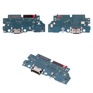 Cable flex puede usarse con Samsung A175 Galaxy A17 4G, del conector de carga, con componentes, Original PRC , placa del cargador