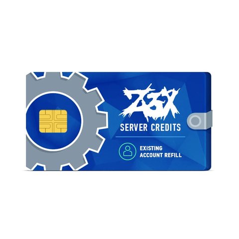 Серверные кредиты Z3X Пополнение существующего аккаунта 