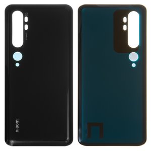 Задняя панель корпуса для Xiaomi Mi Note 10, Mi Note 10 Pro, черная, M1910F4G, M1910F4S