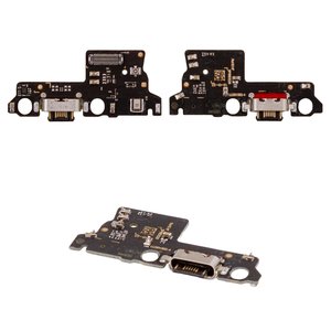 Шлейф для Motorola Moto E13 XT2345, конектора зарядки, з мікрофоном, High Copy, плата зарядки
