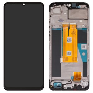 Дисплей для Realme C61, чорний, з рамкою, Original PRC , RMX3939, RMX3930