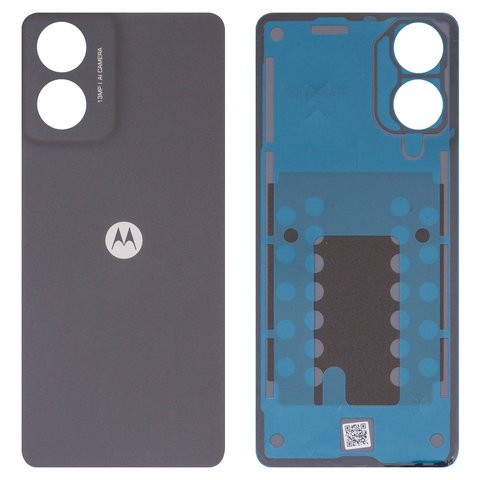Задня панель корпуса для Motorola Moto E14, чорна, graphite gray