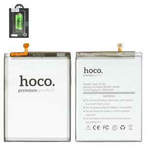 Аккумулятор Hoco EB BA136ABY для Samsung A136 Galaxy A13 5G, M135 Galaxy M13, Li Polymer, 3,85 B, 4900 мАч
