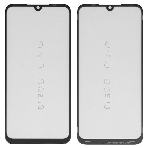 Скло корпуса G+OCA PRO для Xiaomi Redmi Note 7, Redmi Note 7 Pro, з ОСА плівкою, чорне