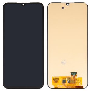 Дисплей для Samsung A245 Galaxy A24, M346 Galaxy M34, чорний, без рамки, High Copy, original LCD size, OLED 