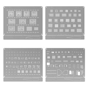 BGA трафарет 2UUL BG01, 4 шт., iphone 8 16 series