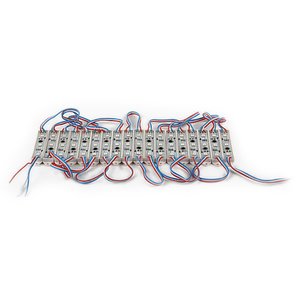 Комплект LED-модулів (WS2811, повноколірні, 3 світлодіоди SMD5050, 75×15×4 мм, IP67, 20 шт.) Комплект LED-модулів (WS2811, повноколірні, 3 світлодіоди SMD5050, 75×15×4 мм, IP67, 20 шт.)