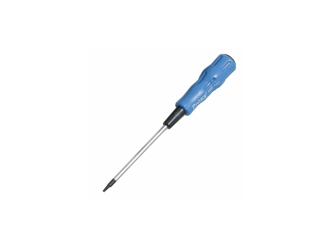 star screwdriver with hole in center