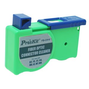 Limpiador para conectores de fibra óptica Pro'sKit FB-C010 Limpiador para conectores de fibra óptica Pro'sKit FB-C010