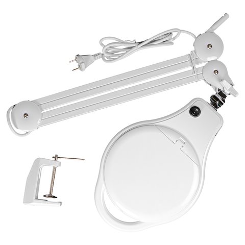 Desktop Magnifying Lamp Bourya 8060LED, 5 Diopter
